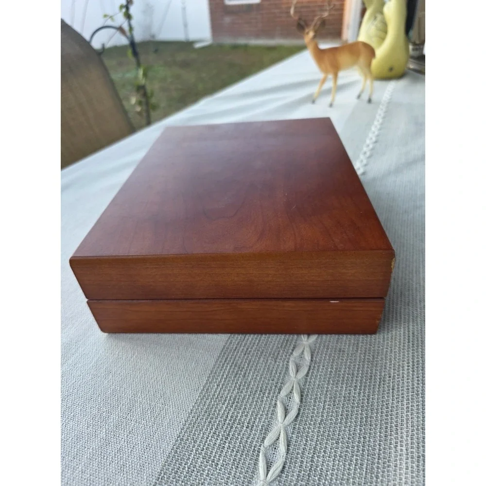 Chef's Leverpull Wine Opener Corkscrew Wood Box Set Professional‎ Lever VTG